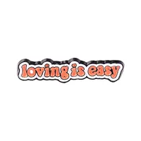 Cartoon Style Cowboy Style Letter Alloy Stamping Stoving Varnish Plating Unisex Brooches sku image 7