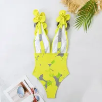 Women's Sexy Ditsy Floral 2 Pieces Set One Piece Swimwear main image 3