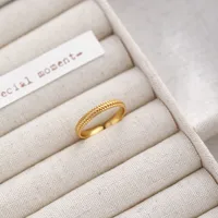 Sterling Silver IG Style Casual Plating Solid Color Open Rings main image 3