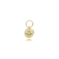 1 Piece Sterling Silver Zircon Geometric Pendant Chain sku image 2