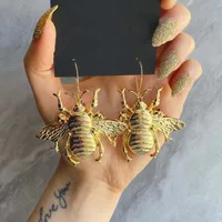 1 Pair Retro Bee Alloy Drop Earrings main image 1