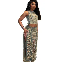 Holiday Party Date Women's Streetwear Solid Color Polyester Skirt Sets Skirt Sets main image 4