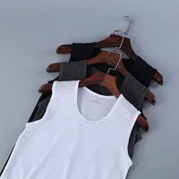 Men's Solid Color Simple Style U Neck Sleeveless Regular Fit Men's Tops main image 1