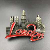 Simple Style Building Alloy Metal Refrigerator Magnet Artificial Decorations main image 3