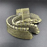 Simple Style Building Alloy Metal Refrigerator Magnet Artificial Decorations sku image 11