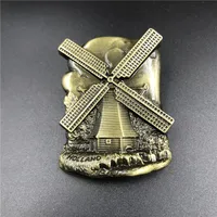 Simple Style Building Alloy Metal Refrigerator Magnet Artificial Decorations sku image 24