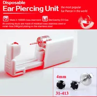 Elegant Geometric 316L Stainless Steel  Plastic Inlaid Gemstone Zircon Unisex Earrings Ear Studs sku image 2