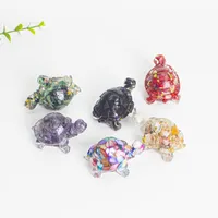 Simple Style Tortoise Natural Crystal Artificial Decorations main image 2