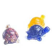 Simple Style Tortoise Natural Crystal Artificial Decorations main image 3