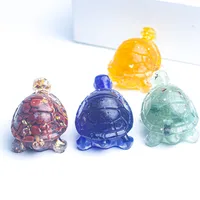Simple Style Tortoise Natural Crystal Artificial Decorations main image 4