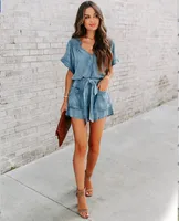 Women's Short Sleeve Bodysuits Streetwear Solid Color main image 1