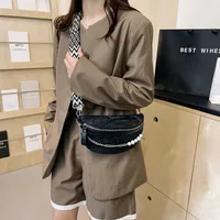 Women's Pu Leather Solid Color Punk Sewing Thread Dumpling Shape Zipper Shoulder Bag main image 1