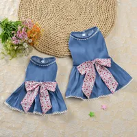 Princess Polyester Bow Knot Pet Clothing main image 1