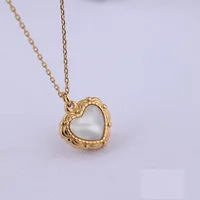Wholesale Jewelry Simple Style Geometric Natural Stone 18K Gold Plated Inlay Pendant Necklace main image 3