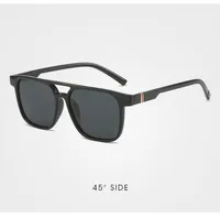 Streetwear Geometric Tac Square Full Frame Glasses sku image 5