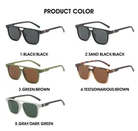 Streetwear Geometric Tac Square Full Frame Glasses main image 2