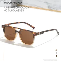 Streetwear Geometric Tac Square Full Frame Glasses main image 1