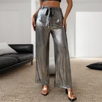 Women's Daily Party Bar Streetwear Solid Color Full Length Casual Pants main image 1