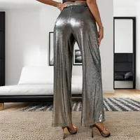 Women's Daily Party Bar Streetwear Solid Color Full Length Casual Pants main image 2
