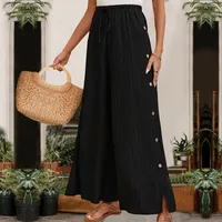 Women's Holiday Outdoor Daily Streetwear Solid Color Full Length Belt Casual Pants main image 4