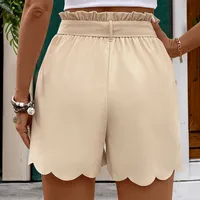 Women's Holiday Daily Simple Style Solid Color Shorts main image 3