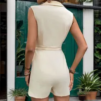 Women's Business Daily Streetwear Solid Color Shorts Rompers main image 4