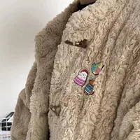 Cartoon Style Cute Cowboy Style Animal Alloy Stamping Stoving Varnish Plating Women's Brooches main image 4