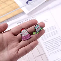 Cartoon Style Cute Cowboy Style Animal Alloy Stamping Stoving Varnish Plating Women's Brooches main image 5