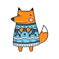 Cartoon Style Cute Cowboy Style Animal Alloy Stamping Stoving Varnish Plating Women's Brooches sku image 1