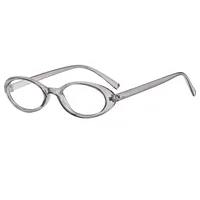Hip-Hop Color Block Ac Oval Frame Full Frame Women's Sunglasses main image 3