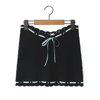 Daily Date Women's Sexy Flower Polyester Skirt Sets Skirt Sets sku image 1