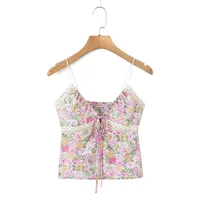 Women's Camisole Tank Tops Sexy Ditsy Floral main image 5
