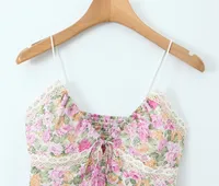 Women's Camisole Tank Tops Sexy Ditsy Floral main image 4