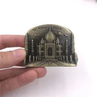 Simple Style Building Alloy Metal Refrigerator Magnet Artificial Decorations sku image 16