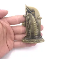 Simple Style Building Alloy Metal Refrigerator Magnet Artificial Decorations sku image 3