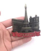 Simple Style Building Alloy Metal Refrigerator Magnet Artificial Decorations sku image 4