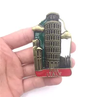 Simple Style Building Alloy Metal Refrigerator Magnet Artificial Decorations sku image 18