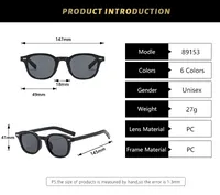 Basic Modern Style Simple Style Geometric Ac Square Full Frame Women's Sunglasses main image 6