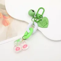 Cartoon Style Cute Sweet Candy Flower Duck Arylic Bag Pendant Keychain main image 4