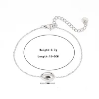 304 Stainless Steel White Gold Plated Gold Plated Vintage Style Simple Style Plating Inlay Geometric Solid Color Zircon Bracelets Earrings Necklace main image 8
