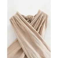 Women's Vest Tank Tops Backless Streetwear Solid Color main image 5