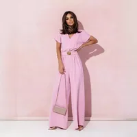 Simple Style Solid Color Polyester Jumpsuits main image 4