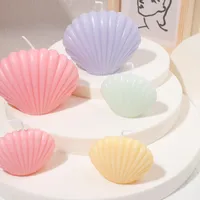Simple Style Shell Environmentally Friendly Paraffin Candle main image 1