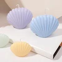Simple Style Shell Environmentally Friendly Paraffin Candle main image 2