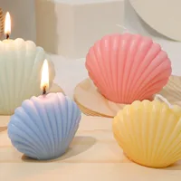 Simple Style Shell Environmentally Friendly Paraffin Candle main image 3