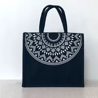 Women's Medium Special Letter Classic Style Square Magnetic Buckle Tote Bag main image 2