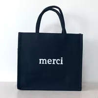 Women's Medium Special Letter Classic Style Square Magnetic Buckle Tote Bag sku image 4