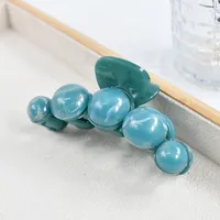 Women's Simple Style Classic Style Color Block Plastic Resin Handmade Hair Claws sku image 1