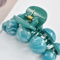 Women's Simple Style Classic Style Color Block Plastic Resin Handmade Hair Claws main image 4