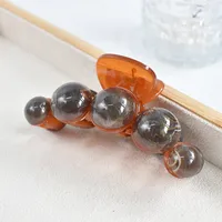 Women's Simple Style Classic Style Color Block Plastic Resin Handmade Hair Claws sku image 2